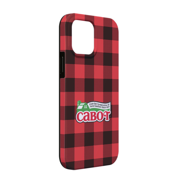 Custom Lumberjack Plaid iPhone Case - Rubber Lined - iPhone 13 Pro (Personalized)