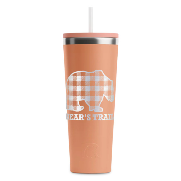 Custom Design - Peach RTIC Everyday Tumbler - 28 oz. - Front