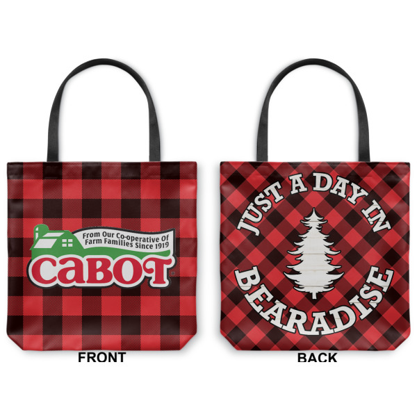 Custom Design - Canvas Tote - Front and Back