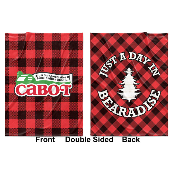 Custom Design - Baby Blanket (Double Sided - Printed Front and Back)