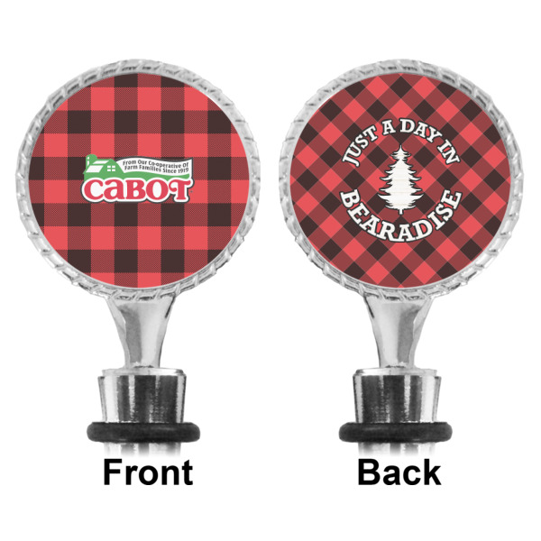 Custom Design - Bottle Stopper - Front and Back