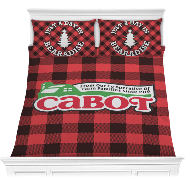 Custom Lumberjack Plaid Comforters (Personalized)