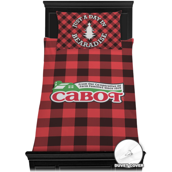 Custom Design - Bedding Set - Twin - Duvet - On Bed