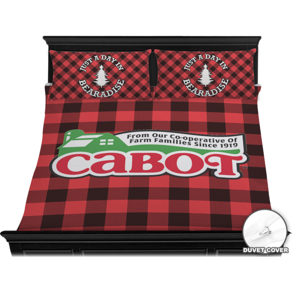 Custom Design - Bedding Set - King - Duvet - On Bed