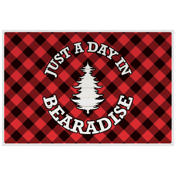 Custom Design - Laminated Placemat - Back