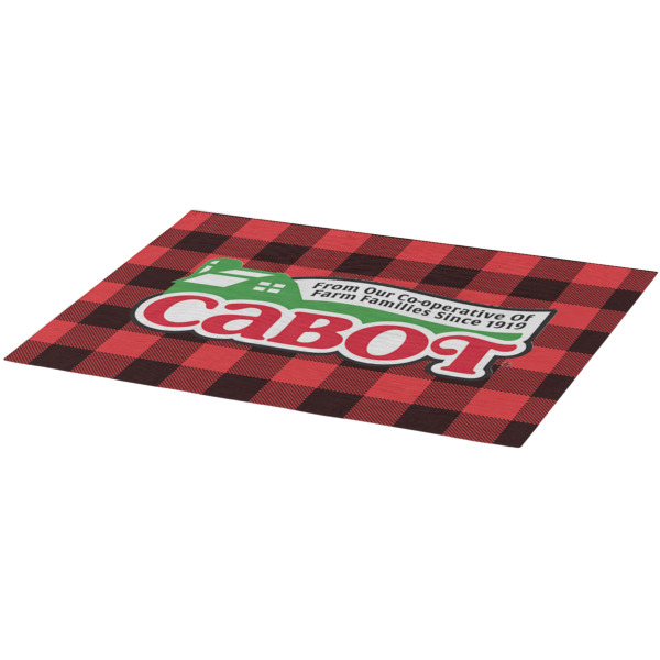 Custom Design - Burlap Placemat (Angle View)