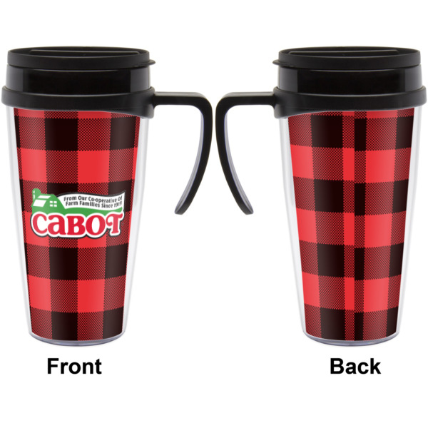 Custom Design - Travel Mug with Black Handle - Approval