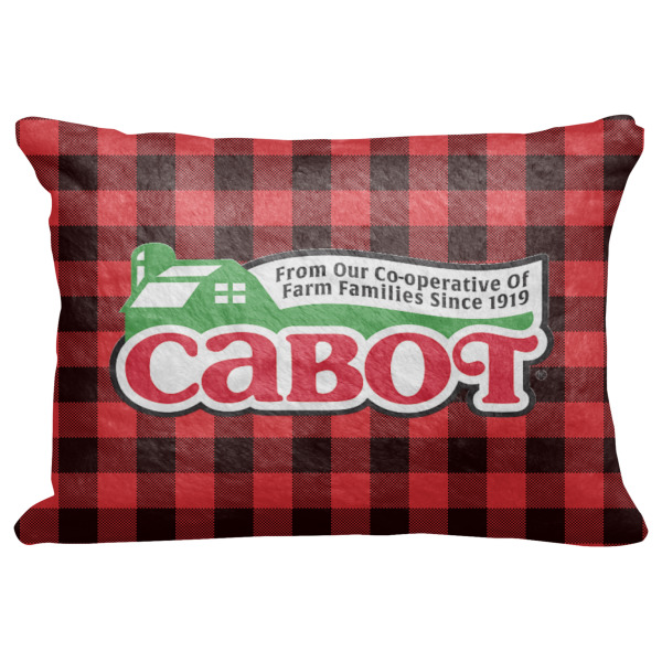 Custom Lumberjack Plaid Decorative Baby Pillowcase - 16"x12" (Personalized)