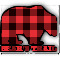 Lumberjack Plaid Graphic Decal - Large (Personalized)