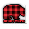 Lumberjack Plaid Graphic Iron On Transfer - Up to 15"x15" (Personalized)