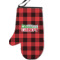 Lumberjack Plaid Left Oven Mitt (Personalized)