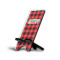 Lumberjack Plaid Cell Phone Stand (Personalized)