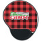 Lumberjack Plaid Mouse Pad with Wrist Support