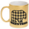Lumberjack Plaid Metallic Mug (Personalized)