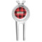 Lumberjack Plaid Golf Divot Tool & Ball Marker (Personalized)