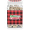 Lumberjack Plaid Dog Treat Jar (Personalized)