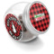 Lumberjack Plaid Puppy Treat Jar (Personalized)