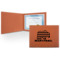 Design Your Own Leatherette Certificate Holder - Front Only