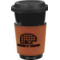 Lumberjack Plaid Leatherette Cup Sleeve - Single Sided (Personalized)