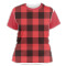 Lumberjack Plaid Women's Crew T-Shirt