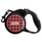 Lumberjack Plaid Retractable Dog Leash (Personalized)