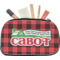 Lumberjack Plaid Makeup / Cosmetic Bag - Medium (Personalized)