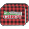 Lumberjack Plaid Car Floor Mats (Back Seat) (Personalized)