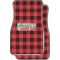 Lumberjack Plaid Car Floor Mats (Personalized)
