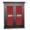 Lumberjack Plaid Cabinet Decal - Custom Size (Personalized)