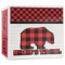 Lumberjack Plaid 3-Ring Binder - 3 inch (Personalized)