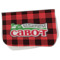 Lumberjack Plaid Burp Cloth - Fleece w/ Name or Text