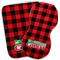 Lumberjack Plaid Burp Cloth (Personalized)