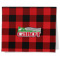 Lumberjack Plaid Kitchen Towel - Poly Cotton w/ Name or Text