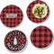 Design Your Own Glass Lunch / Dinner Plate 10" - Set of 4