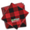 Lumberjack Plaid Cloth Napkins (Set of 4) (Personalized)