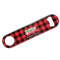 Lumberjack Plaid Bar Bottle Opener w/ Name or Text