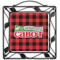 Lumberjack Plaid Square Trivet (Personalized)