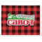 Lumberjack Plaid Single-Sided Linen Placemat - Single w/ Name or Text