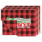 Lumberjack Plaid Linen Placemat w/ Name or Text