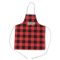 Lumberjack Plaid Kid's Apron w/ Name or Text