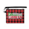 Lumberjack Plaid Wristlet ID Case w/ Name or Text
