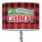 Lumberjack Plaid Drum Lamp Shade (Personalized)