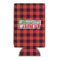 Lumberjack Plaid Can Cooler (Personalized)