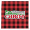 Lumberjack Plaid Microfiber Dish Towel (Personalized)