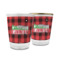 Lumberjack Plaid Glass Shot Glass - 1.5 oz (Personalized)