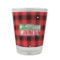 Lumberjack Plaid Glass Shot Glass - 1.5 oz - Single (Personalized)