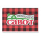Lumberjack Plaid Large Rectangle Car Magnet (Personalized)