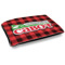 Lumberjack Plaid Dog Bed w/ Name or Text