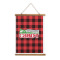 Lumberjack Plaid Wall Hanging Tapestry (Personalized)