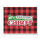 Lumberjack Plaid 8' x 10' Indoor Area Rug (Personalized)